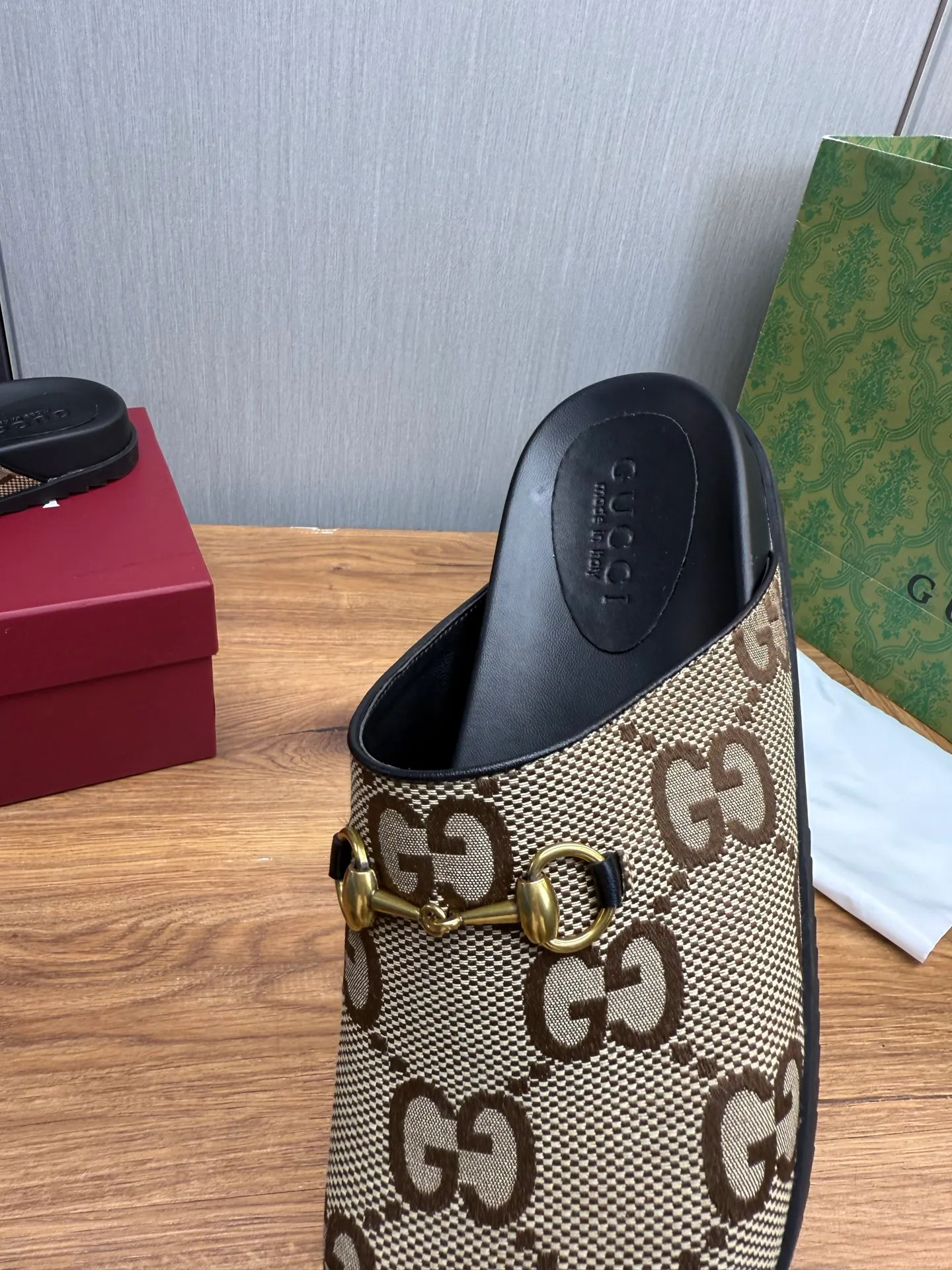 Men's men's shoes💰Pili 400💰Maoli 440💰 ＧＵＣＣＩGucci. Popular couple slippers hot sale🩷💚 🩴Official website one to one production 35-45 size 45 46 🉑️Customized!